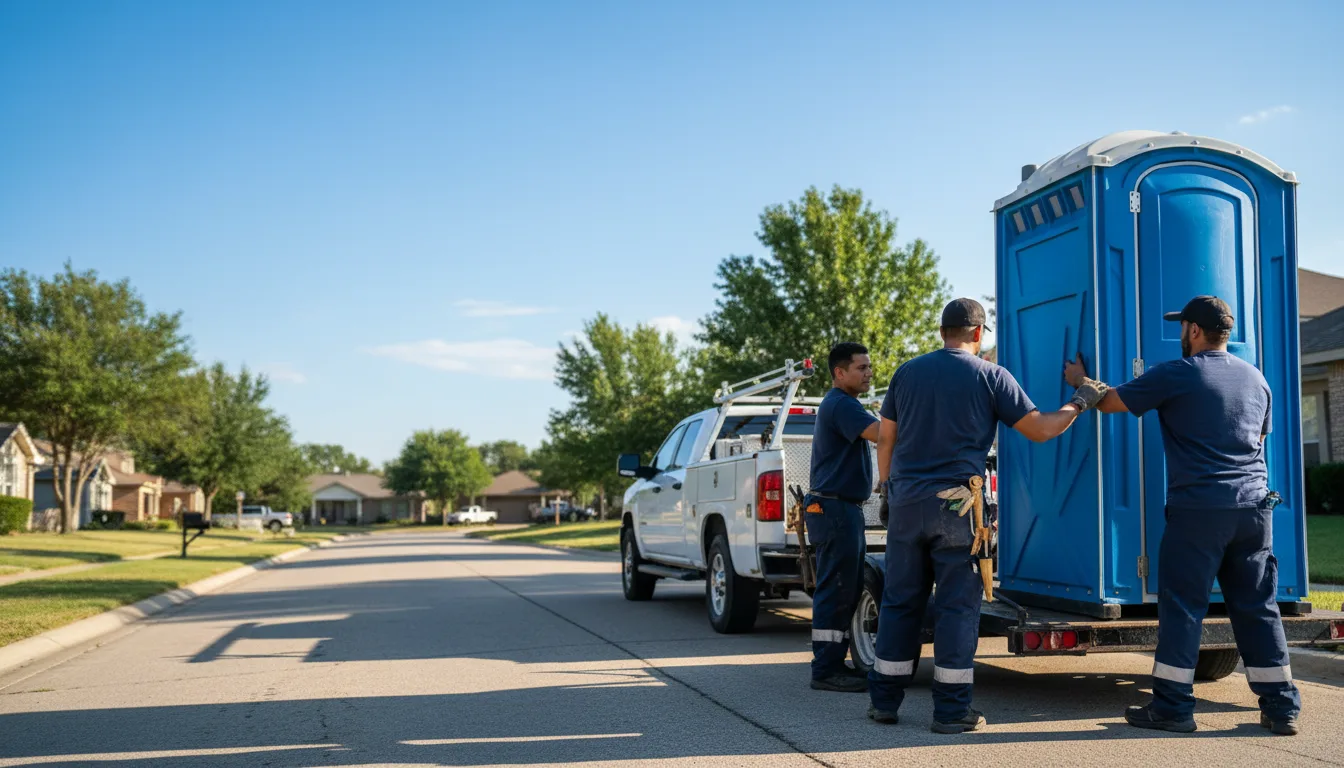 Portable Toilet Rental in Cartwright, OK near me